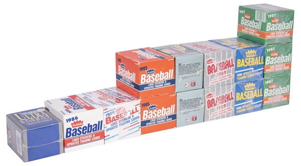 1985-92 Fleer Update Baseball Sets Collection (15)